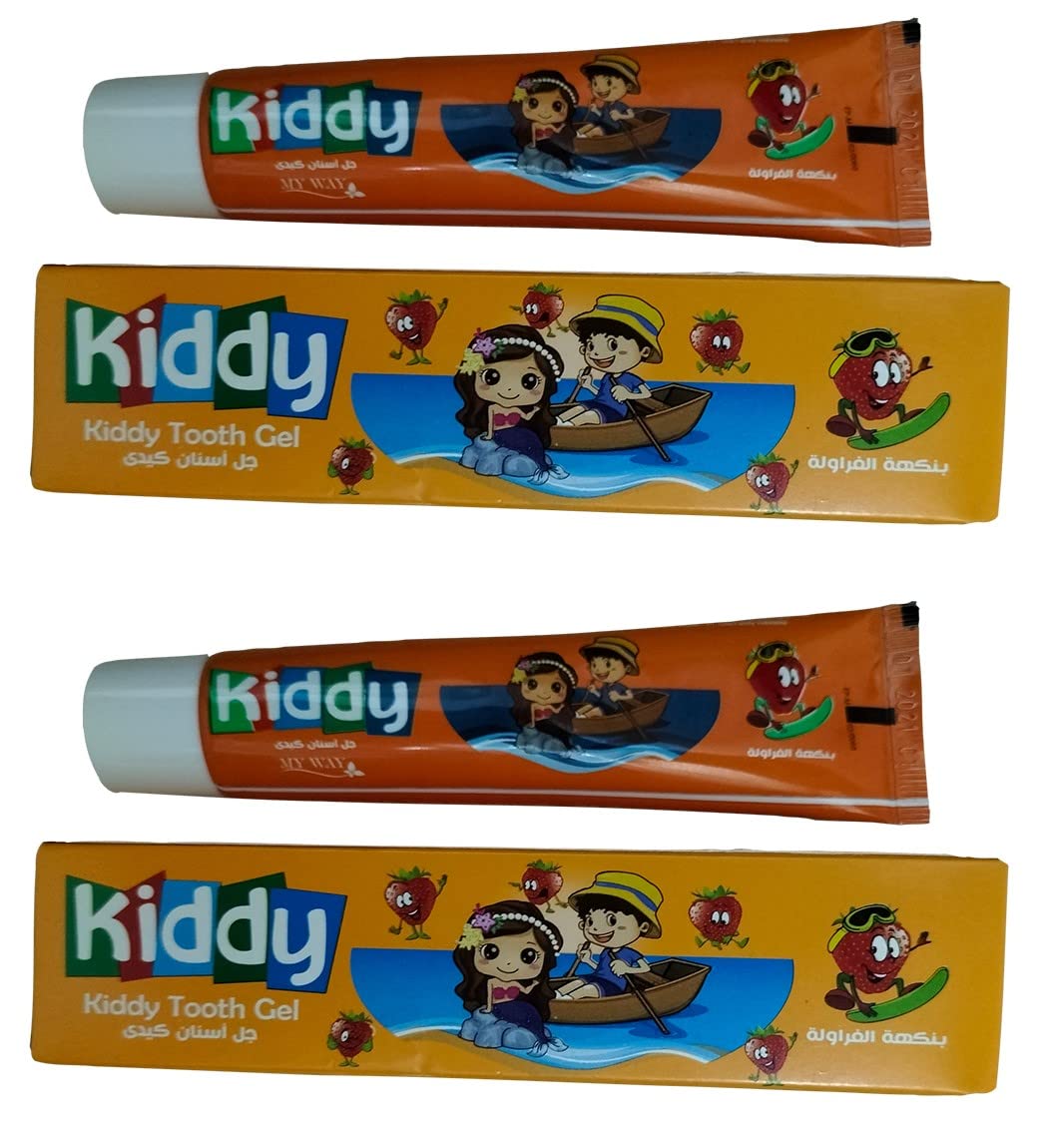 جيل اسنان كيدى بالفراوله ماى واى